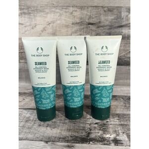3 PACK The Body Shop Seaweed Oil Control Overnight Mask 75ml